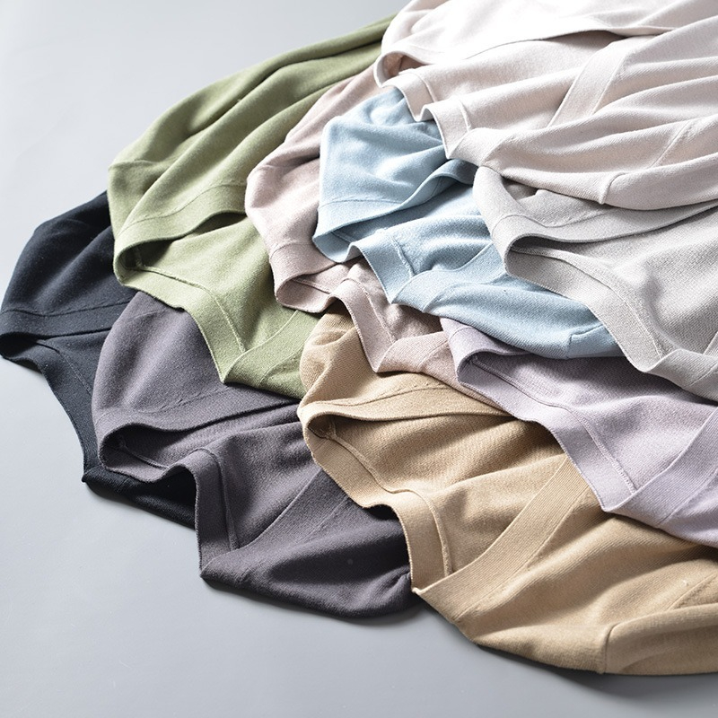 【百搭開衫毛衣】韓版寬鬆時尚大V領毛衣百搭男士針織衫