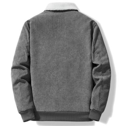 [Copy]【升級雙面德絨】冬季新款加絨加厚半拉鏈長袖内搭男士百搭衛衣