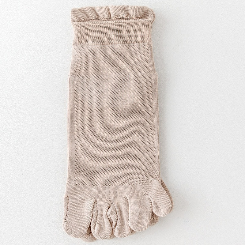 【無骨分趾】夏季新款無骨分趾純棉抗菌吸汗男士運動襪