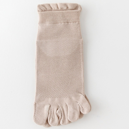 【無骨分趾】夏季新款無骨分趾純棉抗菌吸汗男士運動襪