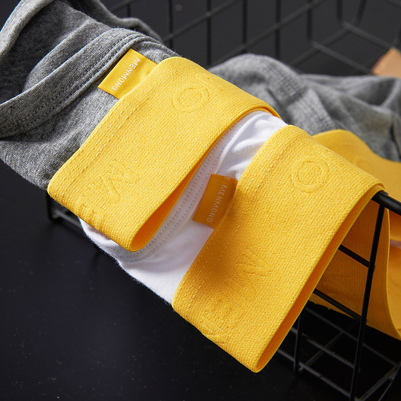 [Copy]【不夾臀/不捲邊/不勒腰】經典透氣親膚低腰立體囊袋男士三角内褲