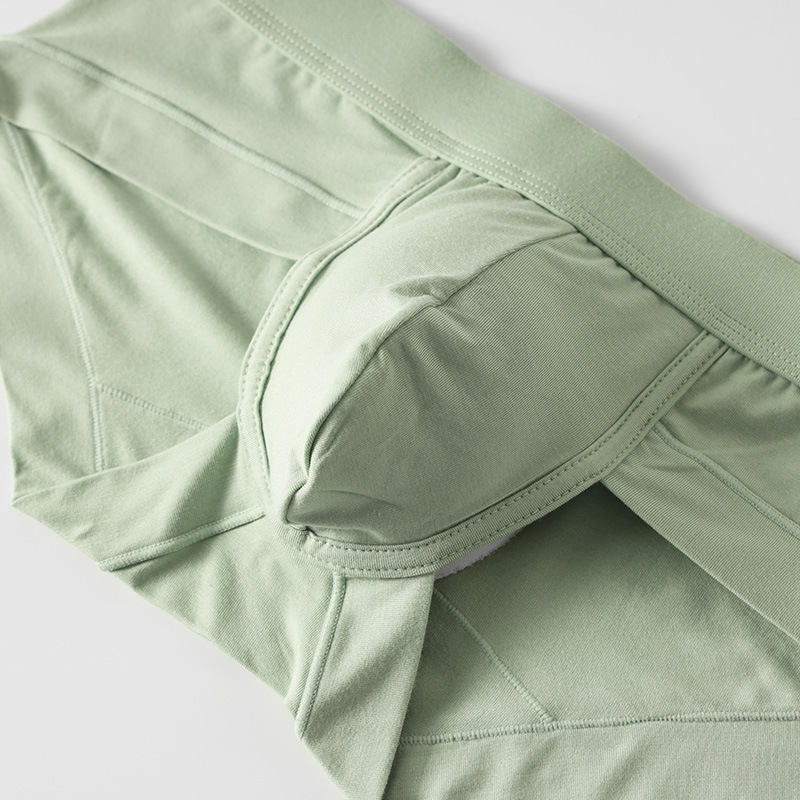 [Copy]【尊享大空間】升級大囊袋U凸款/鷹嘴款透氣清爽莫代爾男士小平角内褲