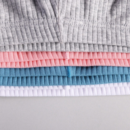 【沉浸式柔軟透氣】純棉透氣羅紋潮流純色U凸男士三角內褲