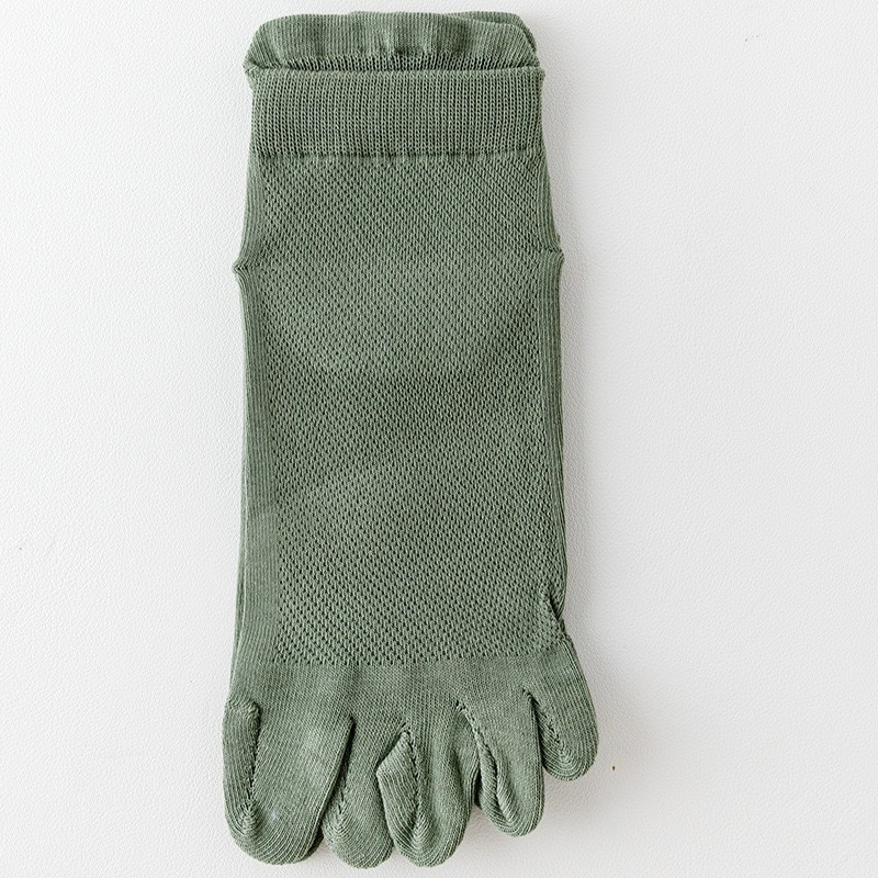 【無骨分趾】夏季新款無骨分趾純棉抗菌吸汗男士運動襪