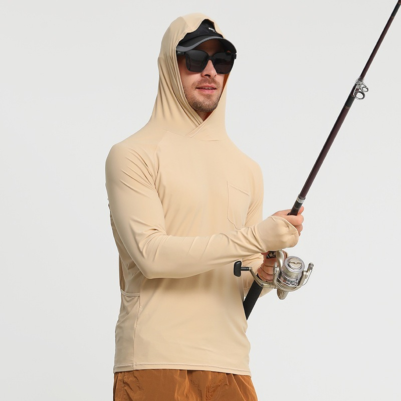 【質感防曬系列】速乾耐磨~新款帶口袋排汗吸濕涼感防曬衣