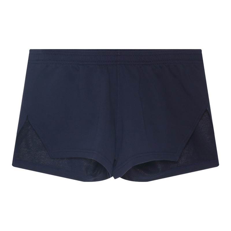 【親膚阿羅褲】透氣純棉~側開叉帶口袋抗菌囊袋阿羅褲家居褲