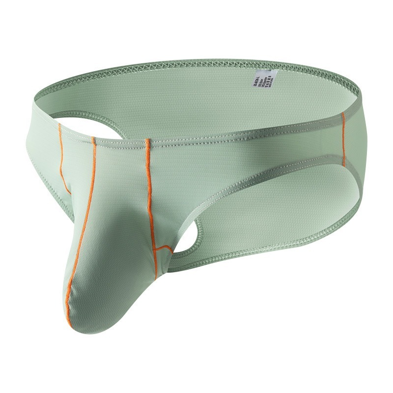 【如雲端般舒適】高叉不勒腿大囊袋男士三角內褲