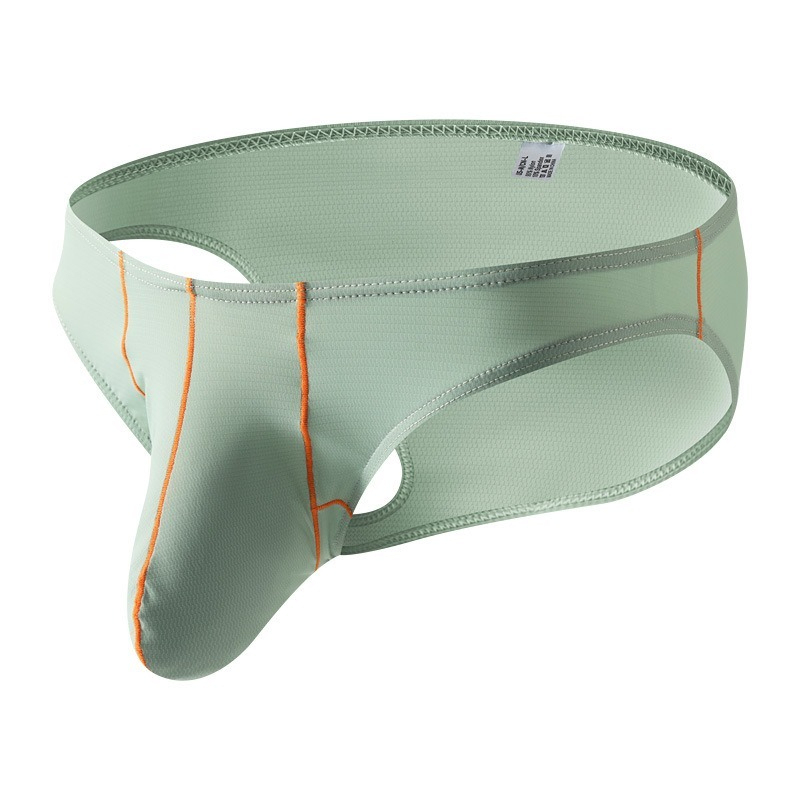 【如雲端般舒適】高叉不勒腿大囊袋男士三角內褲