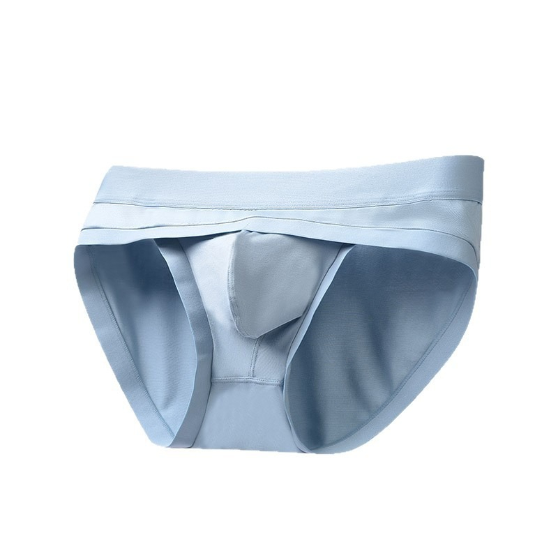 【忘不掉的舒適感】新款3D大囊袋輕薄透氣無痕貼膚莫代爾男士三角內褲