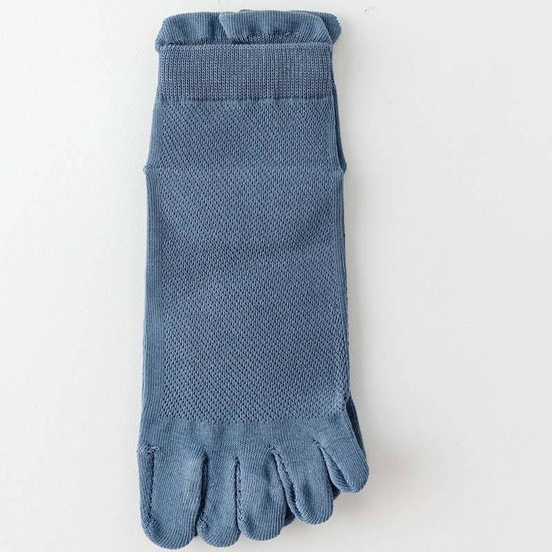 【無骨分趾】夏季新款無骨分趾純棉抗菌吸汗男士運動襪