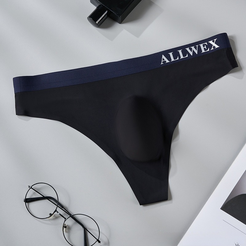 【輕奢撞色系列】全台爆賣！夏季3D衝模性感低腰冰絲男士T褲