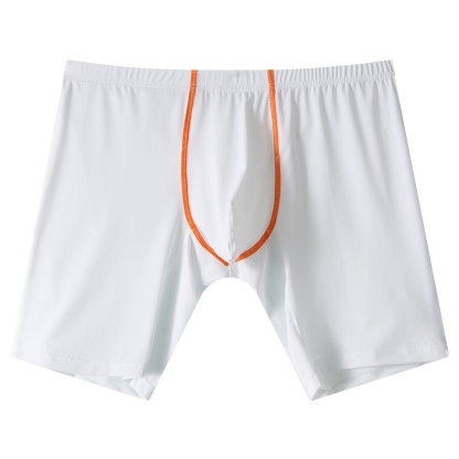 [Copy]【緞面空調感系列】冰絲清爽透氣輕奢緞面男士平角褲