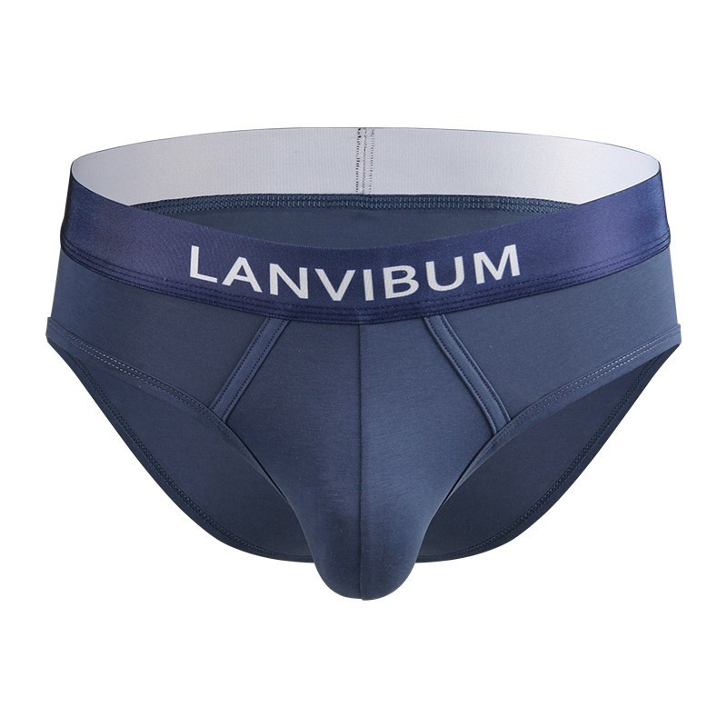 [Copy]【優質透氣柔軟面料】熱賣新款冰絲透氣高叉低腰U凸大囊袋男士小三角內褲