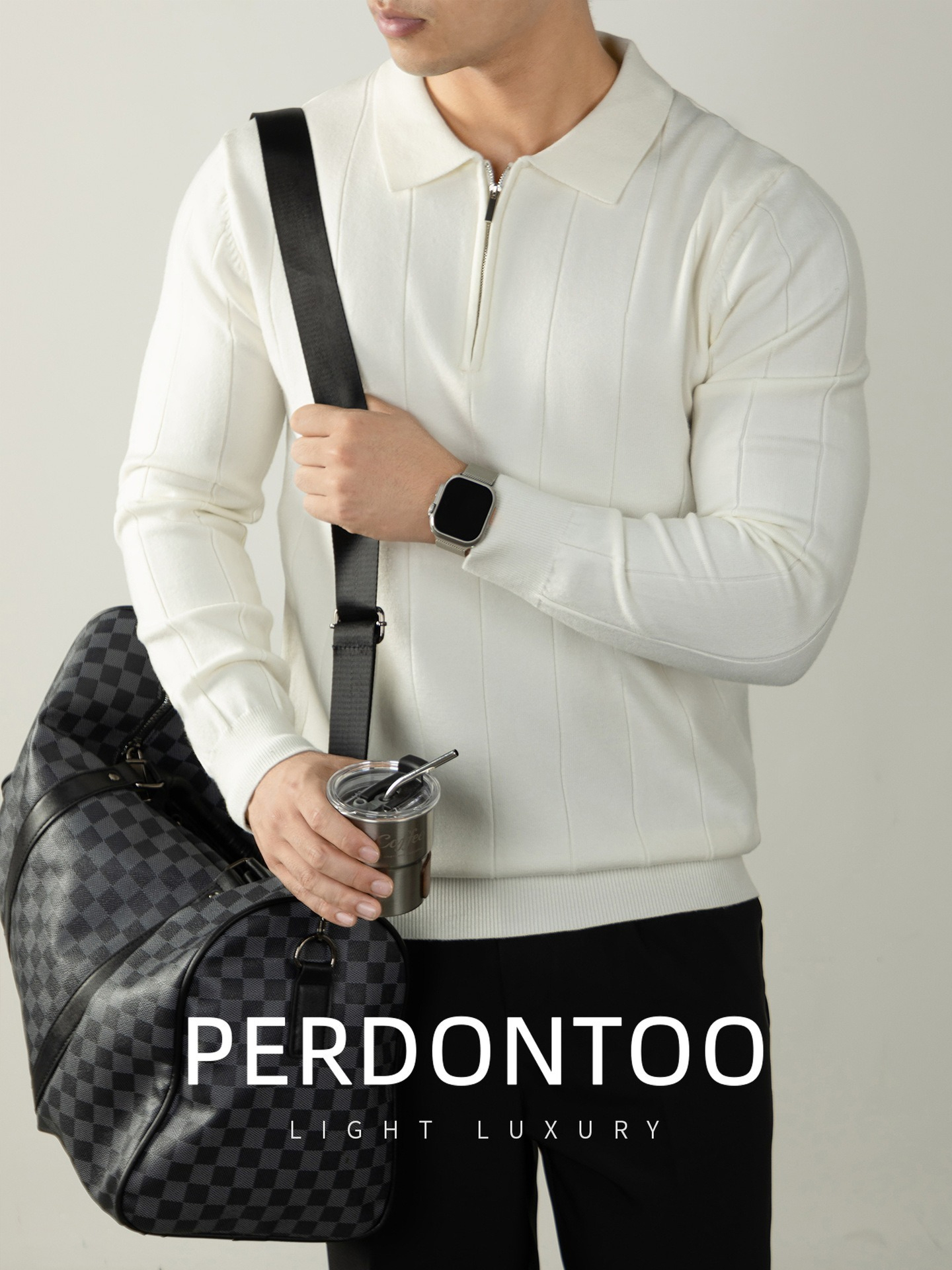 [Copy]【高】升級羊毛桑蠶絲蓄熱保暖 拉鏈立領純色長袖衛衣毛衣