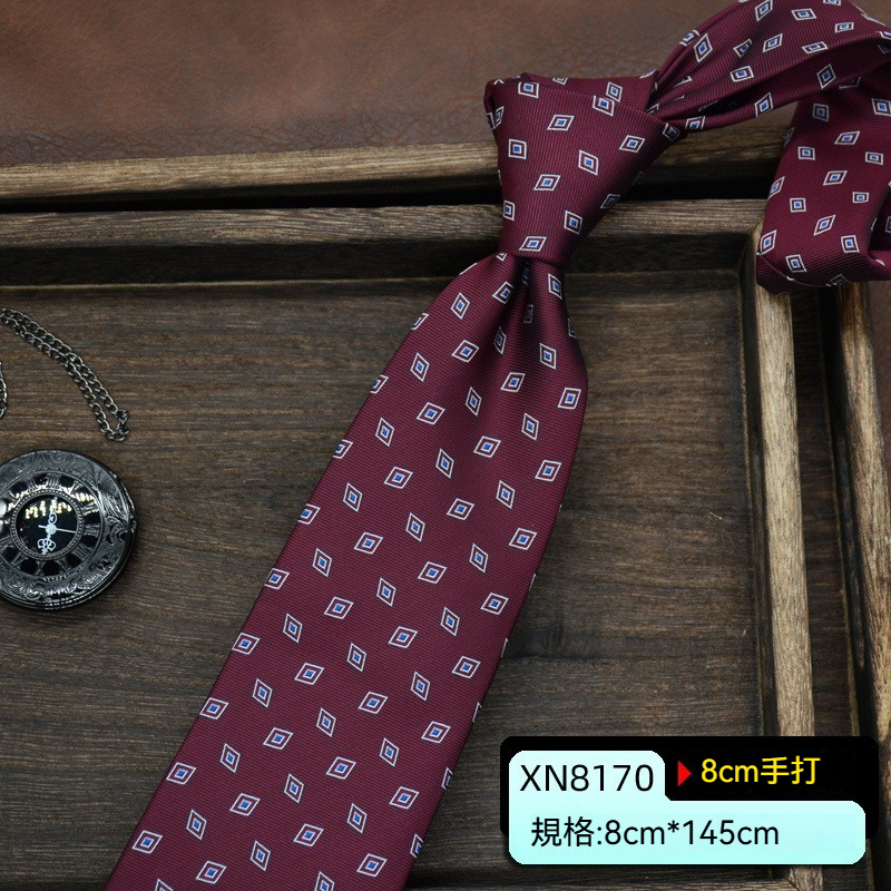 [Copy]【復古手打英倫風】正裝商務復古手打英倫風休閑百搭男士領帶