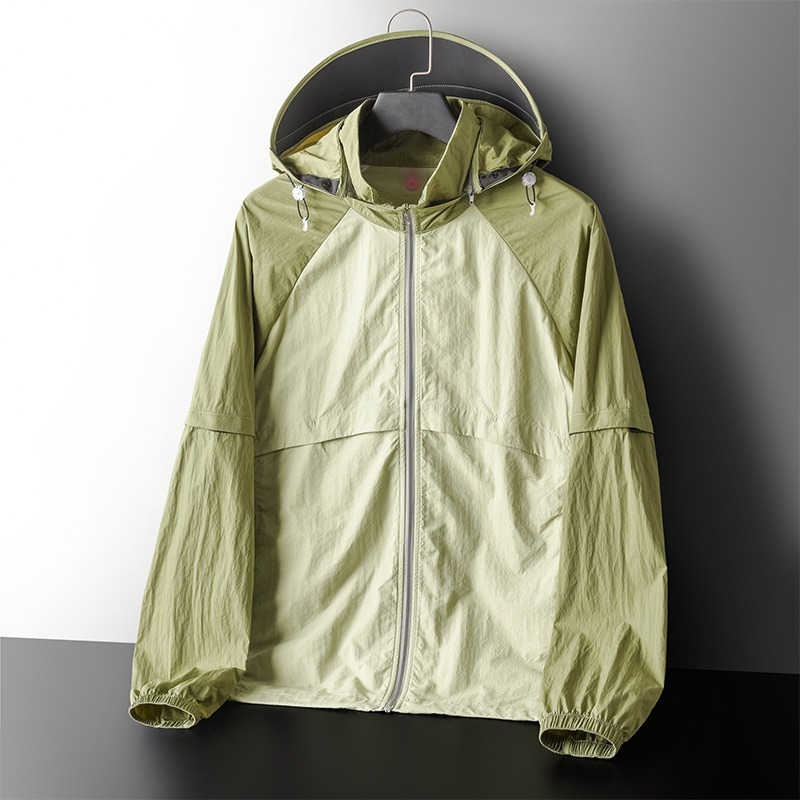 【戶外山系】 可拆卸袖子UPF50+防紫外綫遮陽情侶防曬服