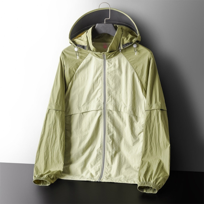 【戶外山系】 可拆卸袖子UPF50+防紫外綫遮陽情侶防曬服