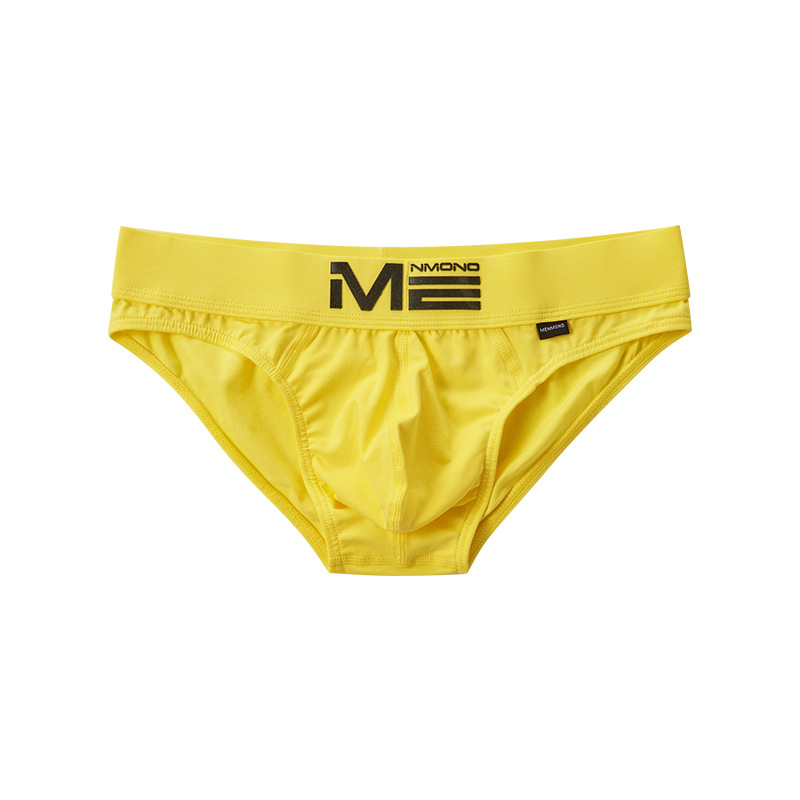 [Copy]【不夾臀/不捲邊/不留痕】純棉透氣親膚低腰立體囊袋運動風男士三角内褲