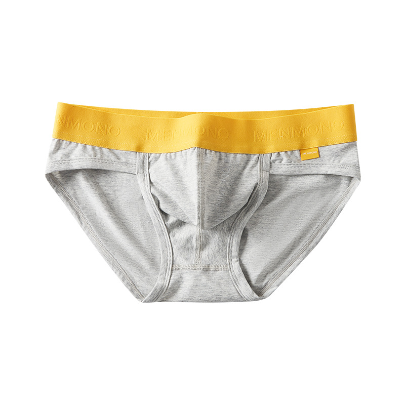 [Copy]【不夾臀/不捲邊/不勒腰】經典透氣親膚低腰立體囊袋男士三角内褲