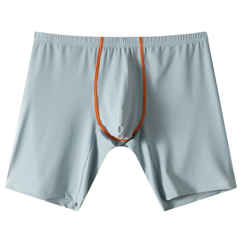 [Copy]【緞面空調感系列】冰絲清爽透氣輕奢緞面男士平角褲