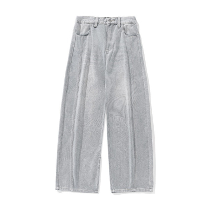 [Copy]【輕奢老錢風】立體褶皺A字廓形男士高級感通勤百搭長褲休閑西褲