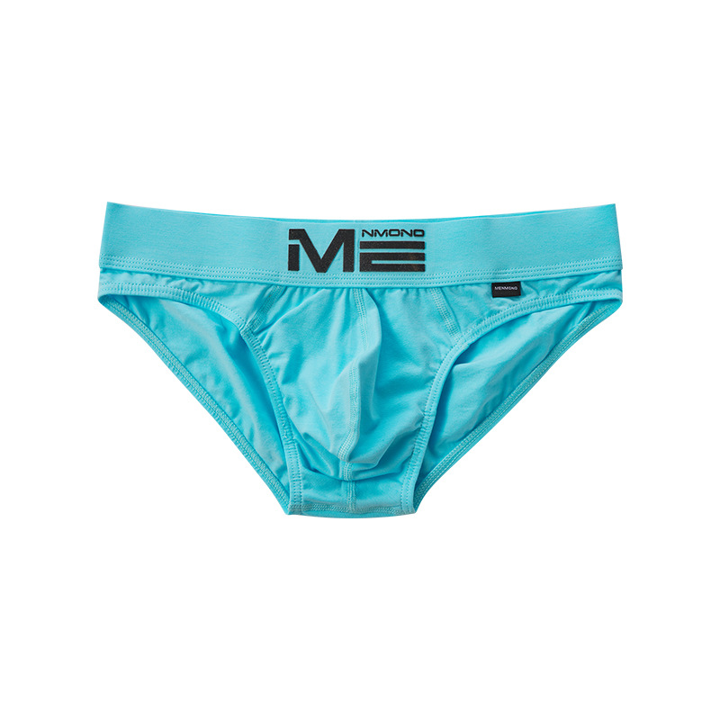 [Copy]【不夾臀/不捲邊/不留痕】純棉透氣親膚低腰立體囊袋運動風男士三角内褲