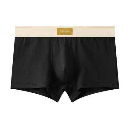 [Copy]【立體承托大空間】經典撞色純棉透大囊袋男士三角内褲