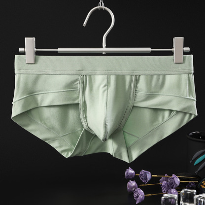 [Copy]【尊享大空間】升級大囊袋U凸款/鷹嘴款透氣清爽莫代爾男士小平角内褲