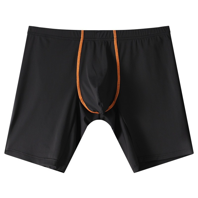 [Copy]【緞面空調感系列】冰絲清爽透氣輕奢緞面男士平角褲