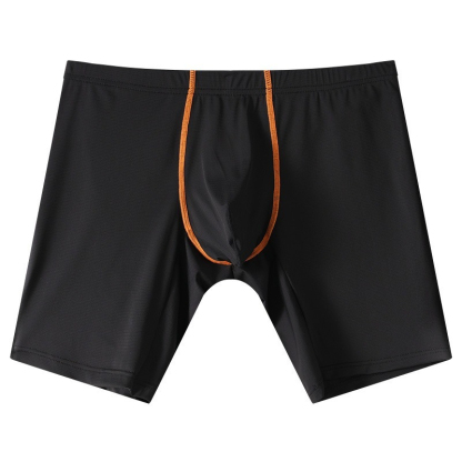 [Copy]【緞面空調感系列】冰絲清爽透氣輕奢緞面男士平角褲