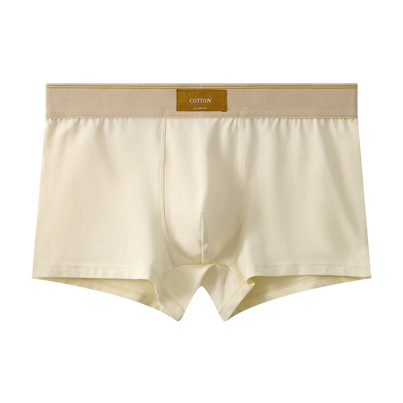 [Copy]【立體承托大空間】經典撞色純棉透大囊袋男士三角内褲