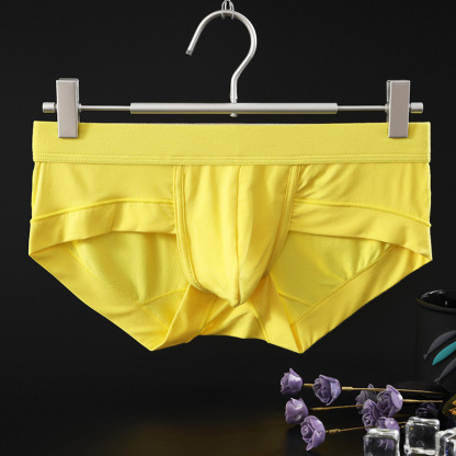 [Copy]【尊享大空間】升級大囊袋U凸款/鷹嘴款透氣清爽莫代爾男士小平角内褲