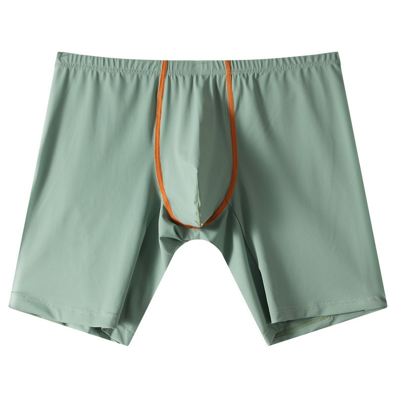 [Copy]【緞面空調感系列】冰絲清爽透氣輕奢緞面男士平角褲