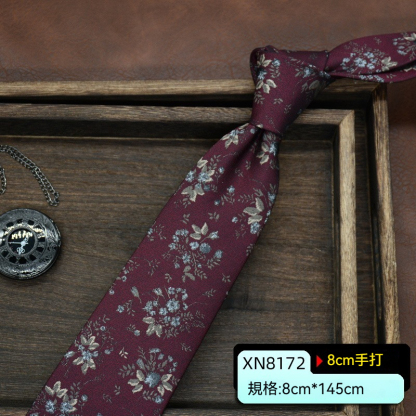 [Copy]【復古手打英倫風】正裝商務復古手打英倫風休閑百搭男士領帶