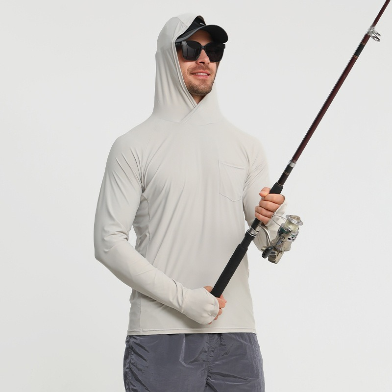 【質感防曬系列】速乾耐磨~新款帶口袋排汗吸濕涼感防曬衣