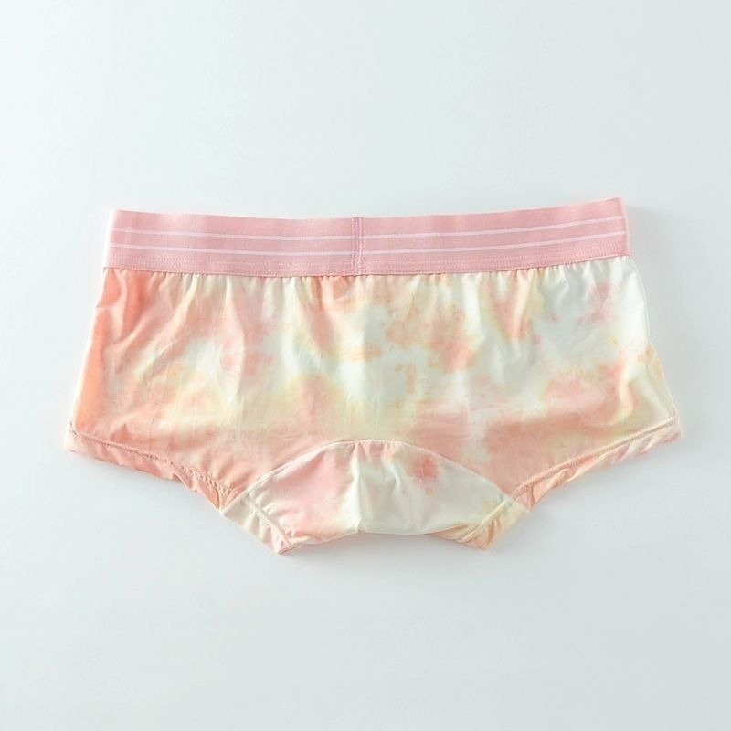 【潮流涂鸦系列】秋季新品印花超柔冰絲低腰男士四角内褲