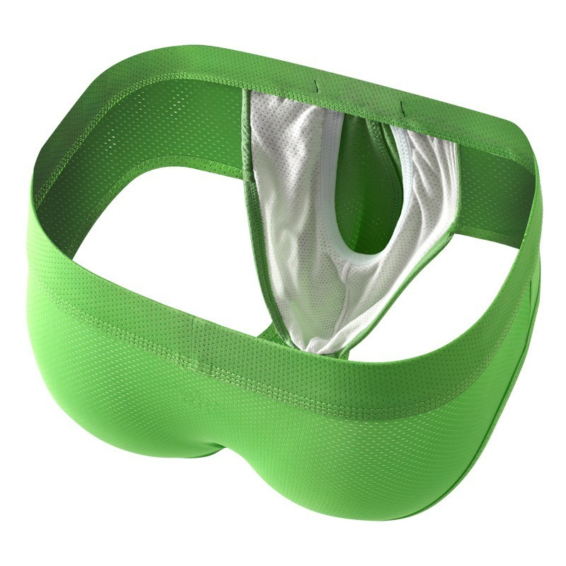 【冰絲網孔系列】冰絲網孔速乾分離式側開口男士三角內褲