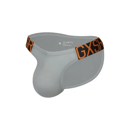 [Copy]【輕盈網紗系列】超絕涼感冰絲U凸高叉時尚低腰三角男士內褲