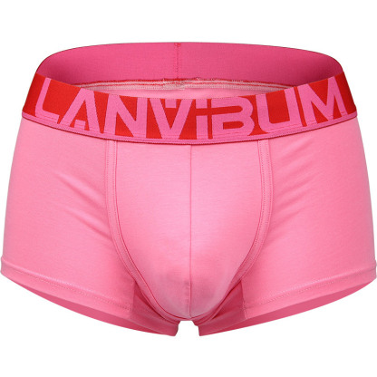 [Copy]【糖果風系列】秋季新品印花超柔冰絲低腰男士四角内褲