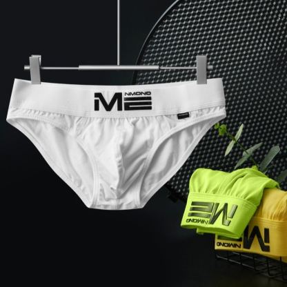 [Copy]【不夾臀/不捲邊/不留痕】純棉透氣親膚低腰立體囊袋運動風男士三角内褲