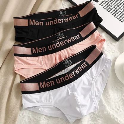 【輕柔云感體驗】吸濕透氣莫代爾太空艙囊袋男士三角内褲