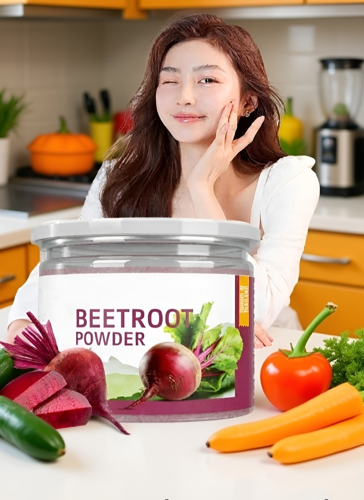 【บำรุงผิวพรรณ】 ผงบีทรูทโฟเลตธาตุเหล็ก