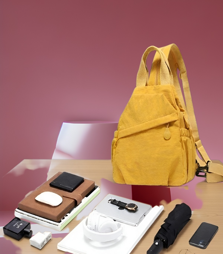 【ความจุใหญ่ กันน้ำและทนทานต่อการขีดข่วน】กระเป๋าสะพายข้างอินเทรนด์ 