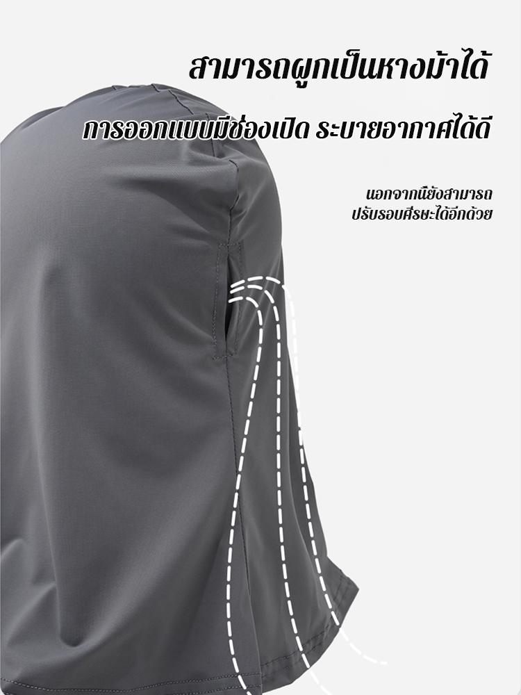 หมวกกันแดดปีกกว้าง ดีไซน์ชิ้นเดียว