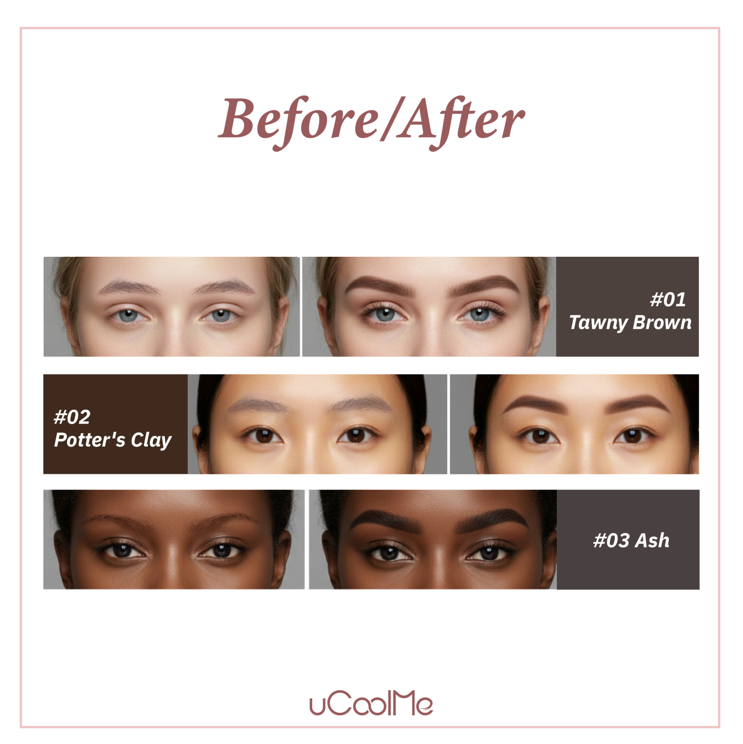 uCoolMe Smooth Machete Eyebrow Pencil