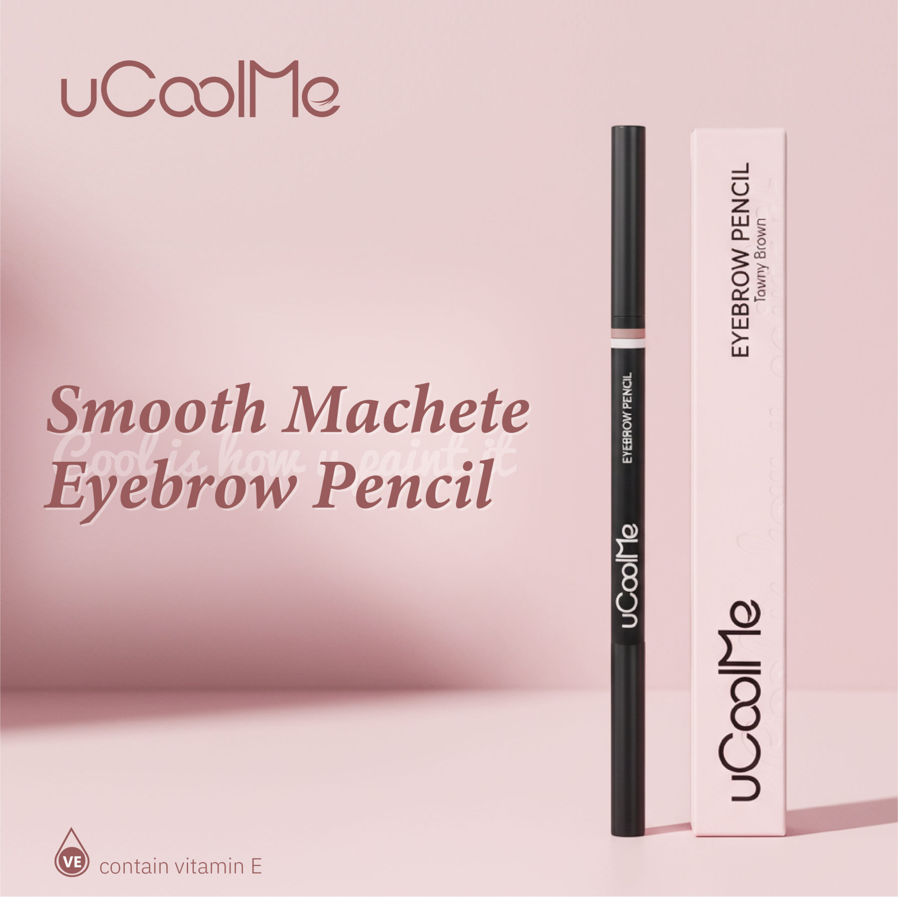 uCoolMe Smooth Machete Eyebrow Pencil