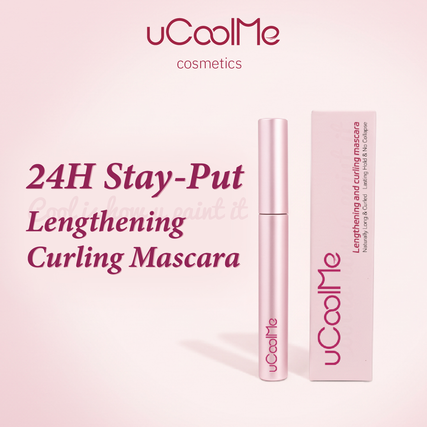 uCoolMe 24H Stay-Put Lengthening Curling Mascara