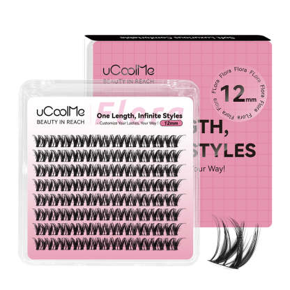 Flora 049 One Length Lashes Custom Lashes-only 8mm.