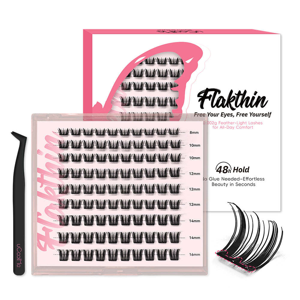 Flakthin Glam-Wear & Go No Glue.