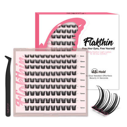 Flakthin Glam-Wear & Go No Glue.